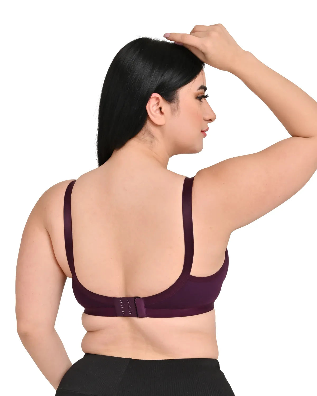 Women's Girls Seamless Non Padded Bra Multicolor ( Pack of 3 )